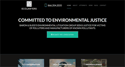 Desktop Screenshot of ecolawyers.com