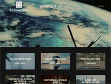 Tablet Screenshot of ecolawyers.com